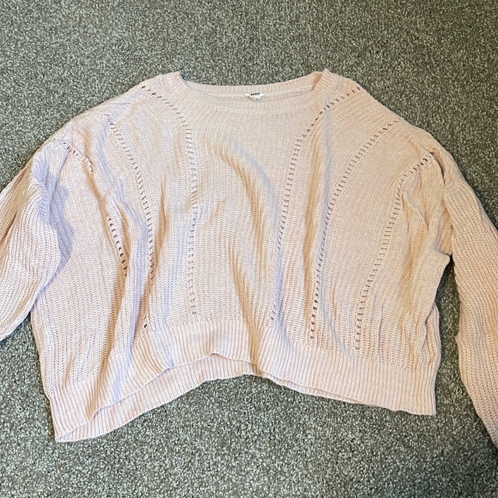 Pink sweater